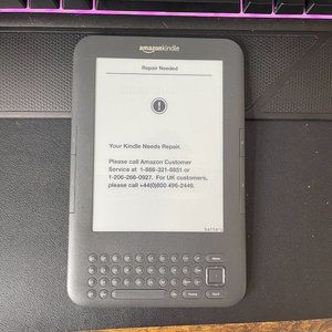Amazon Kindle Keyboard (3rd Generation) NEEDS REPAIR - BATTERY